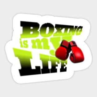 boxing Sticker